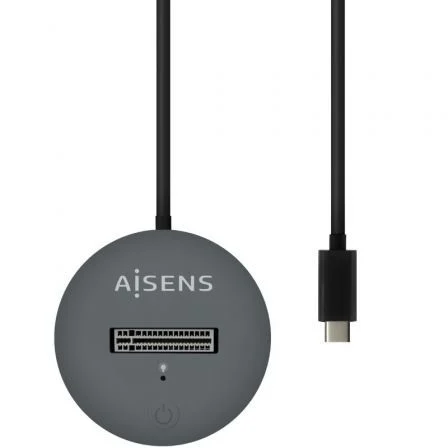 Aisens Dock USB-C M.2 SATA/NVMe ASUC-M2D014-GR Gris